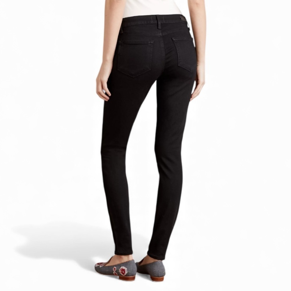 PAIGE Verdugo Ultra Skinny Mid Rise Black Stretchy Jeans Pants
Womens Size 27x30 - Picture 2 of 15